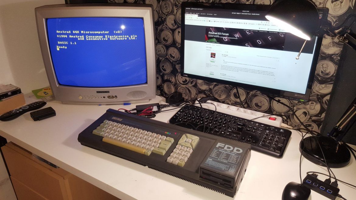 Reparación AMSTRAD CPC 664 [ No enciende ] 6