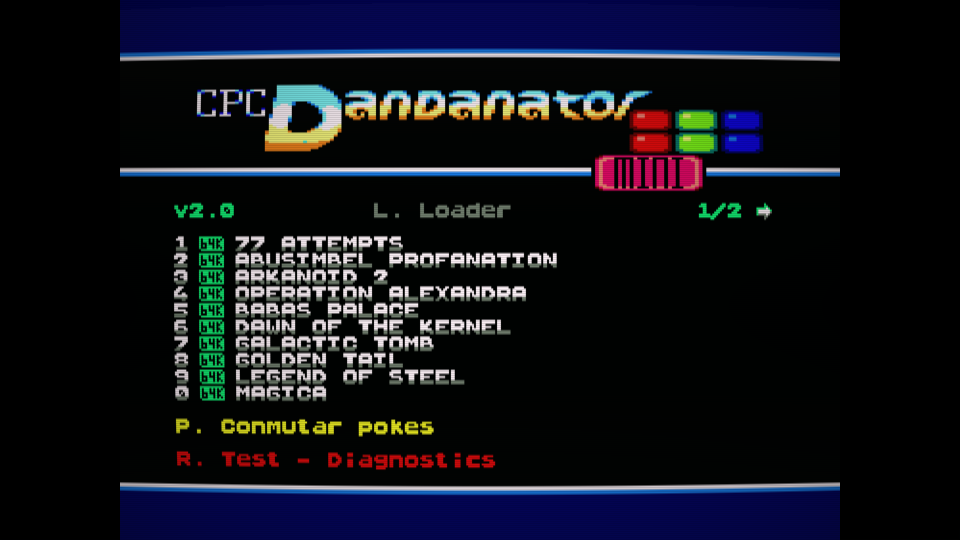 Colección de ROMS para Dandanator y DES 28