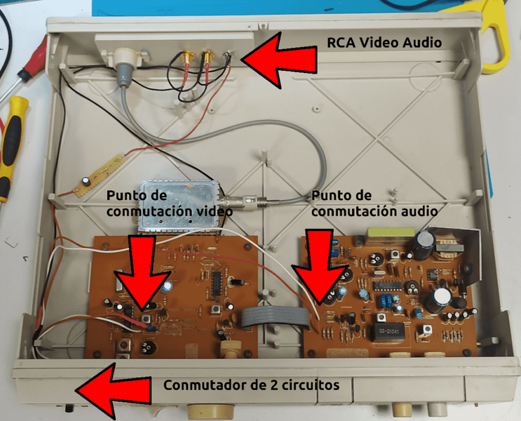 Rescatando los sintonizadores TV Amstrad 9