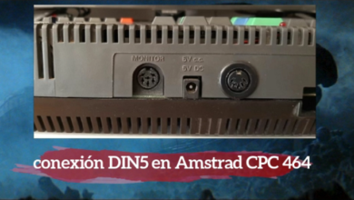 Añadir conexión DIN5 a Amstrad CPC 464 30