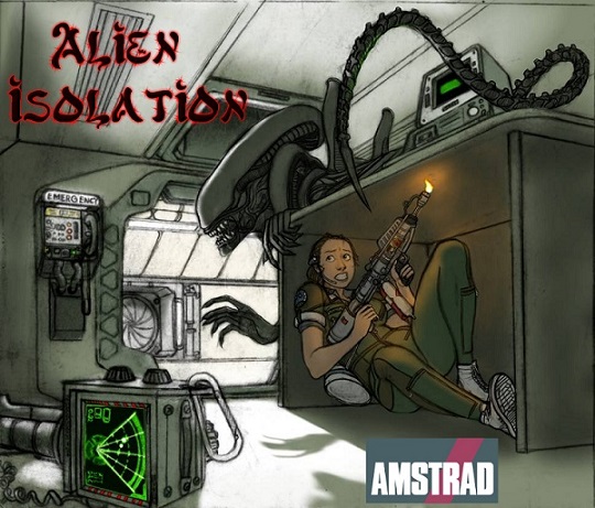 Alien Isolation, conversión de Sega para CPC 1