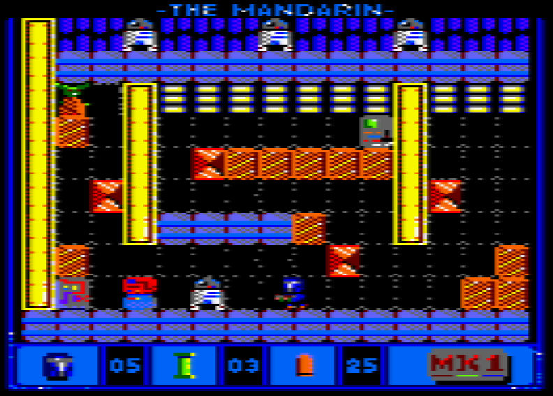 El Mandarino, versión Amstrad CPC 2 mandarino