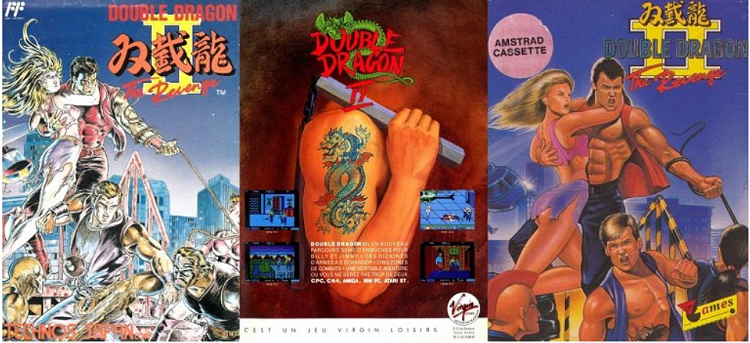 Las distintas versiones de Double Dragon II 1