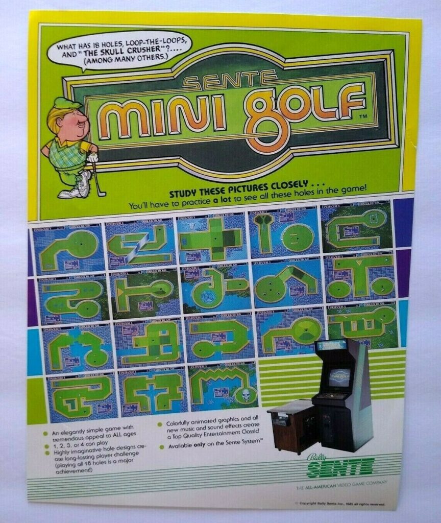 Sente Mini Golf para la gama plus 2 sente mini golf
