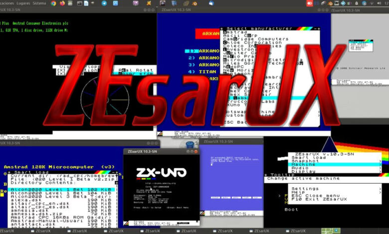 ZEsarUX, emulador de Amstrad CPC, PCW y mucho más 2