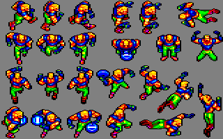 Conversión de Windjammers para CPC 4