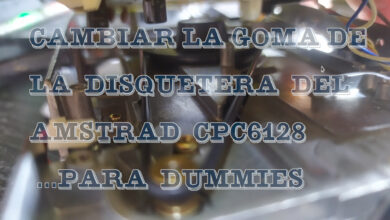 Amstrad CPC6128: cambiar la correa de la disquetera para dummies 9 Cambiar la correa de la disquetera para dummies
