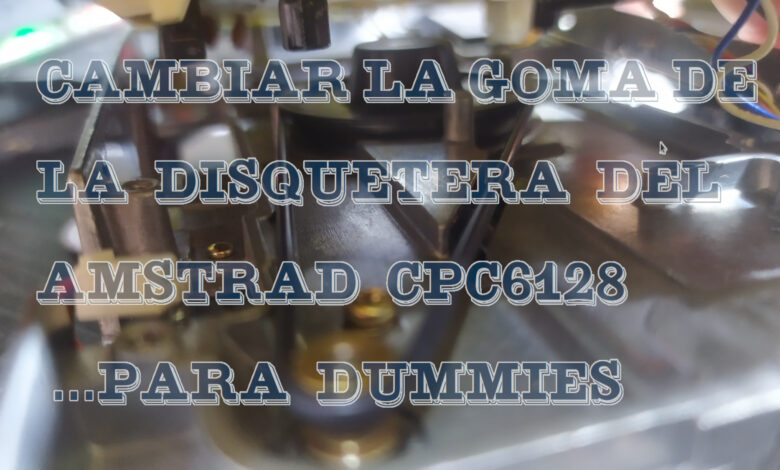 Cambiar la correa de la disquetera para dummies