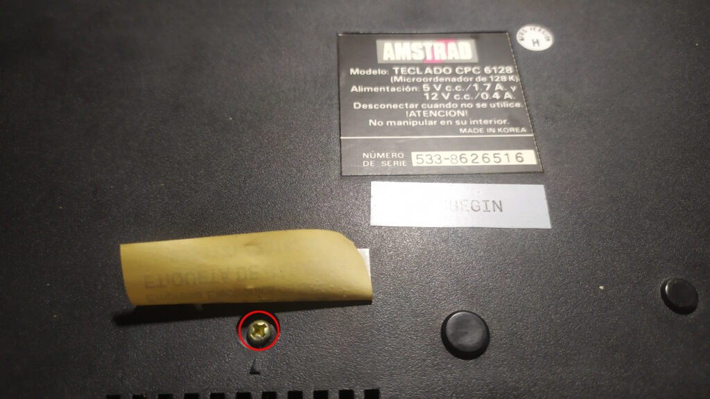 El gran tornillo escondido