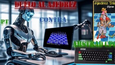Duelo jugando al ajedrez, ChatGPT vs Amstrad CPC 464 18