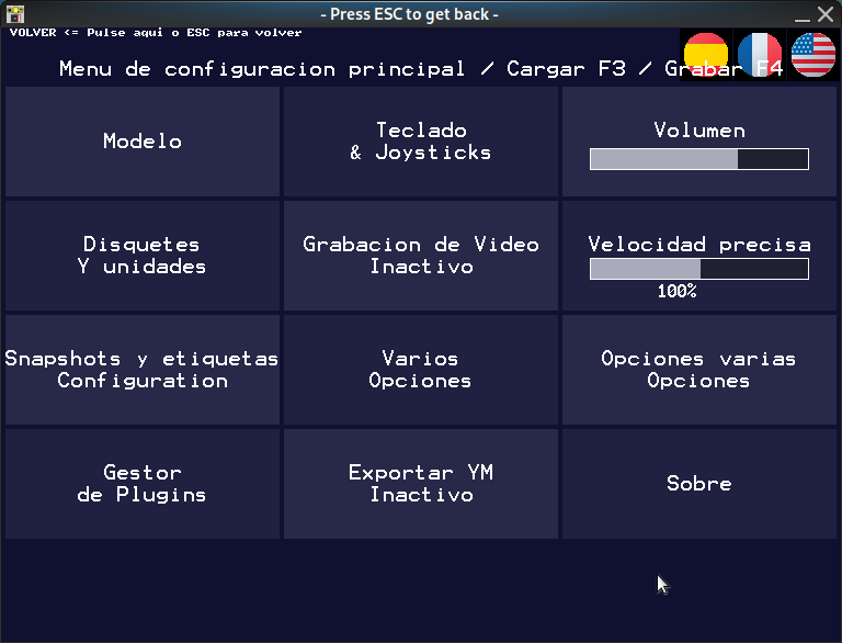 Configuración básica de ACE-DL