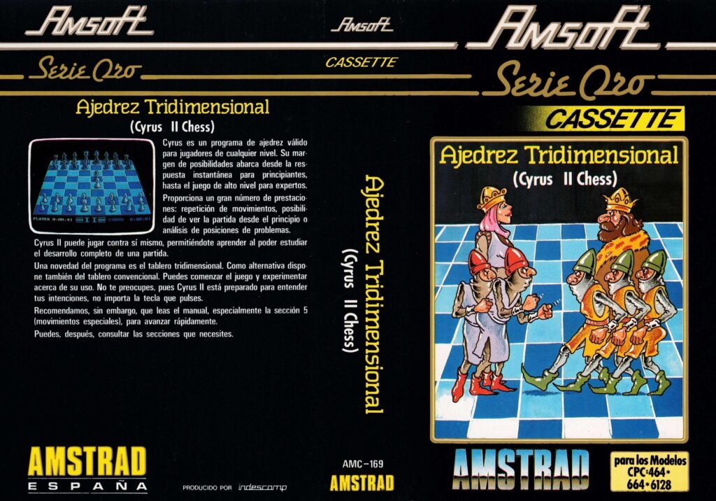 Duelo jugando al ajedrez, ChatGPT vs Amstrad CPC 464 5