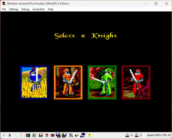 Moonstone (WIP): Primer vistazo a la versión Amstrad del clásico de Amiga y PC 6