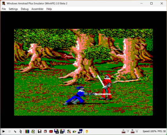 Moonstone (WIP): Primer vistazo a la versión Amstrad del clásico de Amiga y PC 2