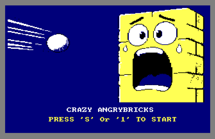 Crazy AngryBricks llega a Amstrad CPC con acción arcade y sabor clásico 1