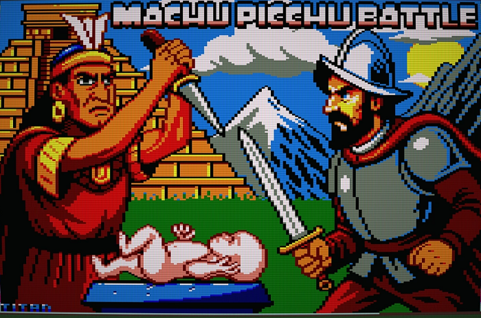 Machu Picchu Battle: nuevo título histórico para Amstrad CPC 7