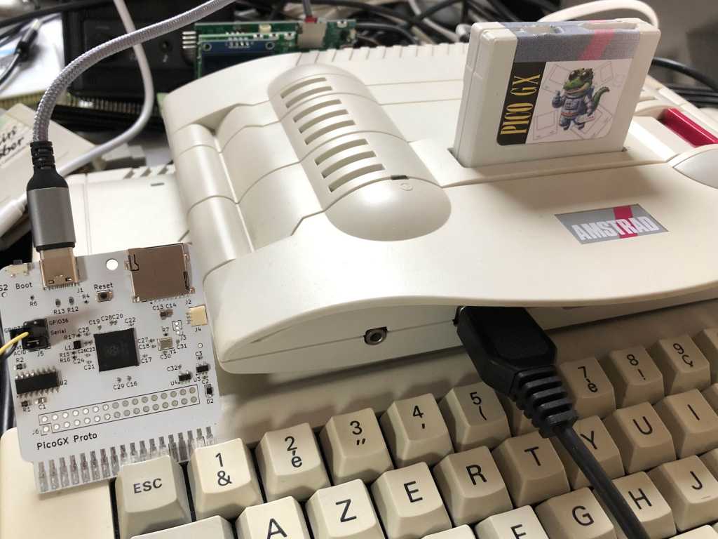 PicoGX: un nuevo cartucho con microSD para CPC+ y GX4000 2
