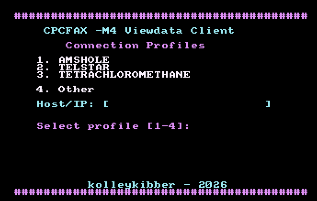CPCFAX: el Amstrad CPC vuelve a la era Viewdata gracias al M4 Board 2