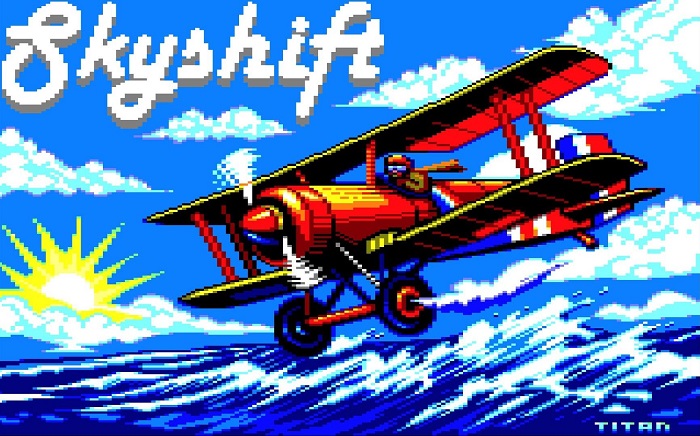 Skyshift: un espectacular shoot'em up para Amstrad CPC que mezcla la Primera Guerra Mundial con una invasión extraterrestre 1