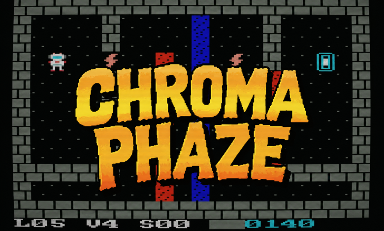 Chroma Phaze: un desafiante rompecabezas de colores llega a Amstrad CPC 2
