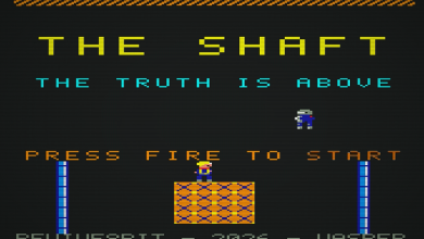 The Shaft combina plataformas, exploración y estrategia en una gigantesca aventura para Amstrad CPC 2
