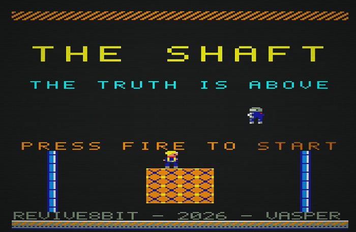 The Shaft combina plataformas, exploración y estrategia en una gigantesca aventura para Amstrad CPC 1