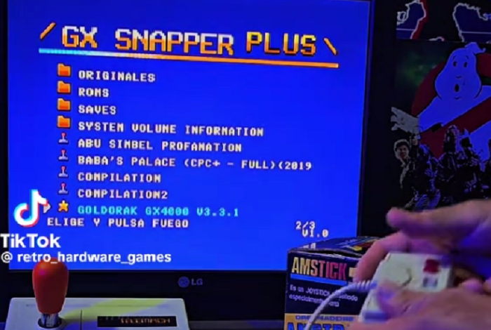 GX Snapper Plus: un nuevo cartucho «Made in Spain» para Amstrad GX4000 y CPC Plus 1