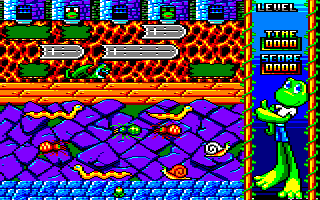 Frogger Junior llega finalmente al Amstrad GX4000 2 frogger