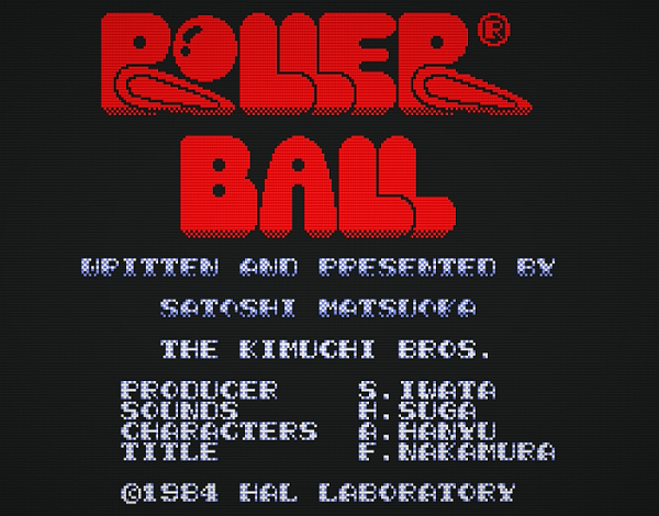 Rollerball llega al Amstrad CPC con el clásico pinball de HAL Laboratory 1
