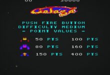 Galaga: las formaciones alienígenas vuelven a la carga en Amstrad CPC 8