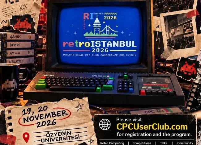 La cultura de la retroinformática se cita en Estambul: retroISTANBUL 2026 1