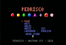 Pedrisco convierte el Amstrad CPC en una auténtica tormenta de gemas 10