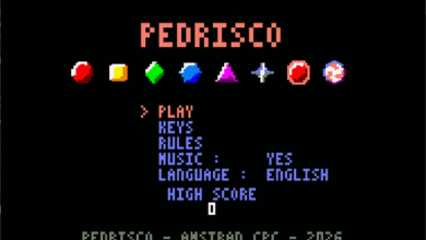 Pedrisco convierte el Amstrad CPC en una auténtica tormenta de gemas 3