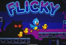 Flicky llega por fin al Amstrad CPC 6128 3