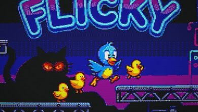 Flicky llega por fin al Amstrad CPC 6128 2