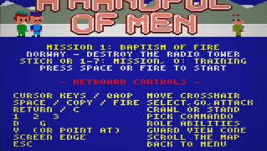 A Handful of Men: estrategia y comandos en territorio enemigo para Amstrad CPC 2