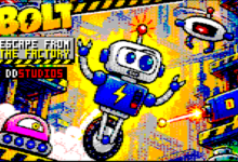 BOLT – Escape from the Factory: un pequeño robot, una fábrica y 114 pilas que encontra 14