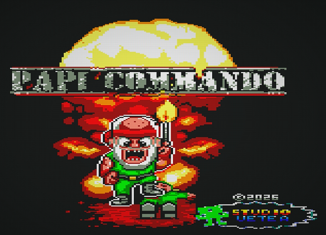 Papi Commando se abre paso en el Amstrad CPC con una versión para máquinas de 64 KB 1 Papi Commando se abre paso en el Amstrad CPC con una versión para máquinas de 64 KB 1